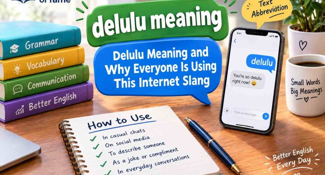 Delulu meaning explained through modern internet slang and social media culture