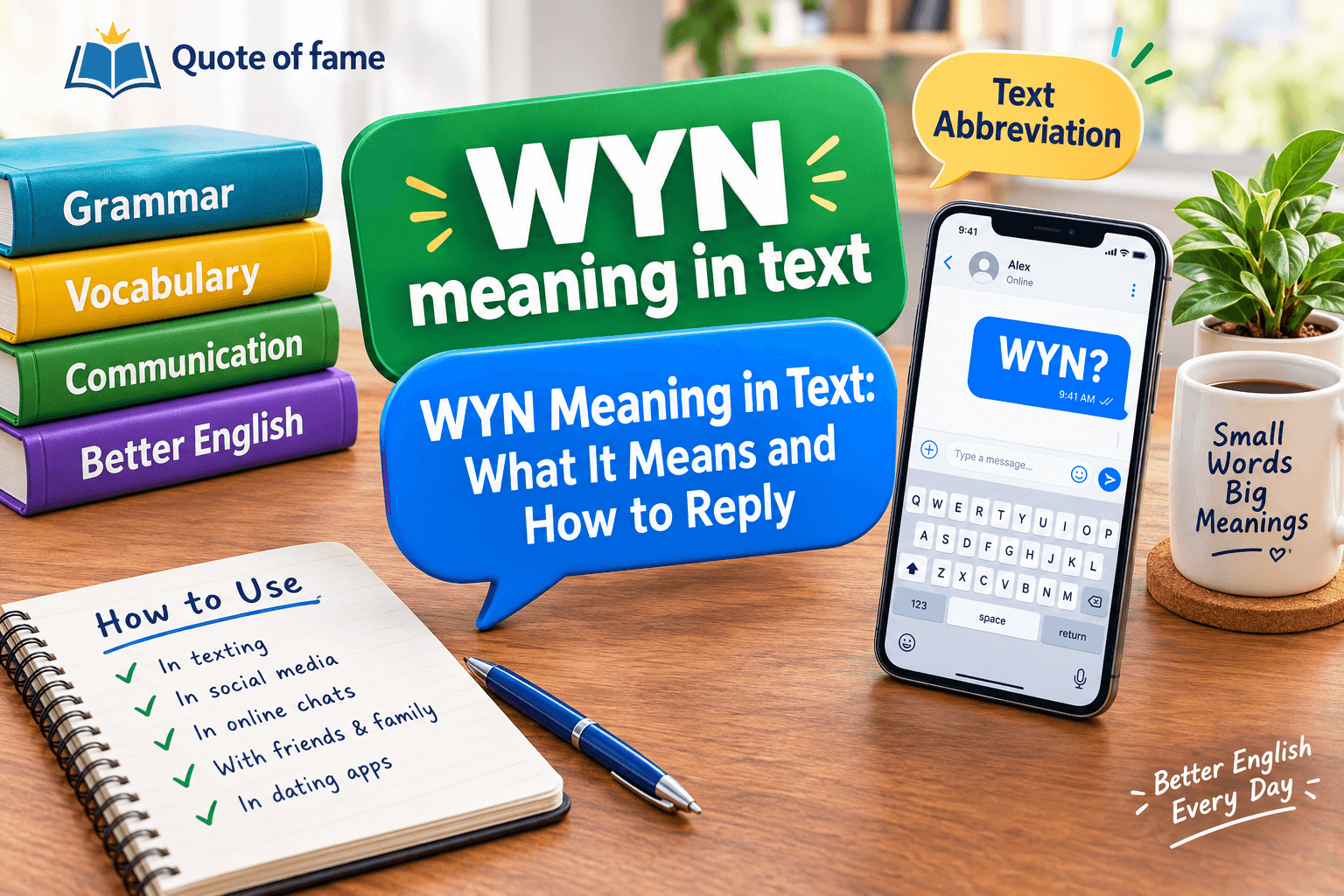 WYN Meaning in Text What It Means and How to Reply