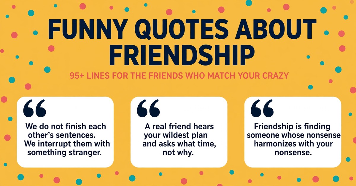Funny quotes about friendship infographic with three lines about matching your friends' level of crazy