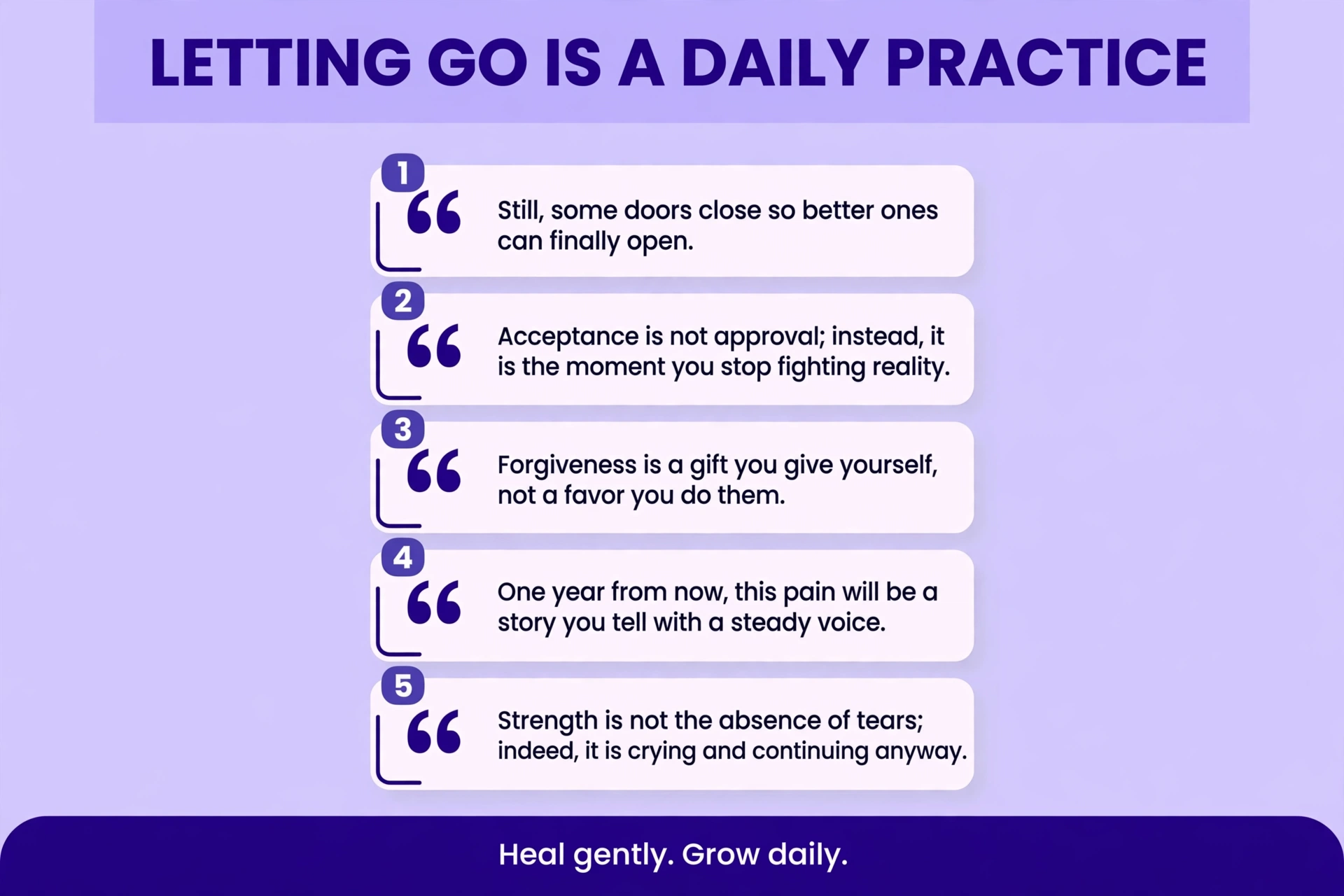 Breakup quotes to help you heal and let go: letting go